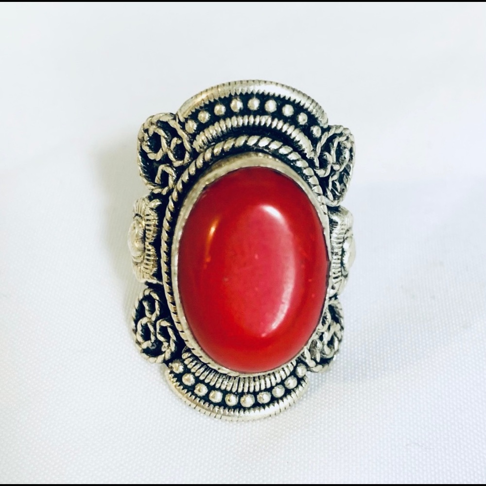 Beautiful Himalayan jewelry Tibetan ring
